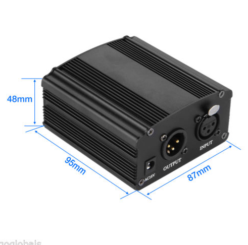 48V Phantom Power Supply 