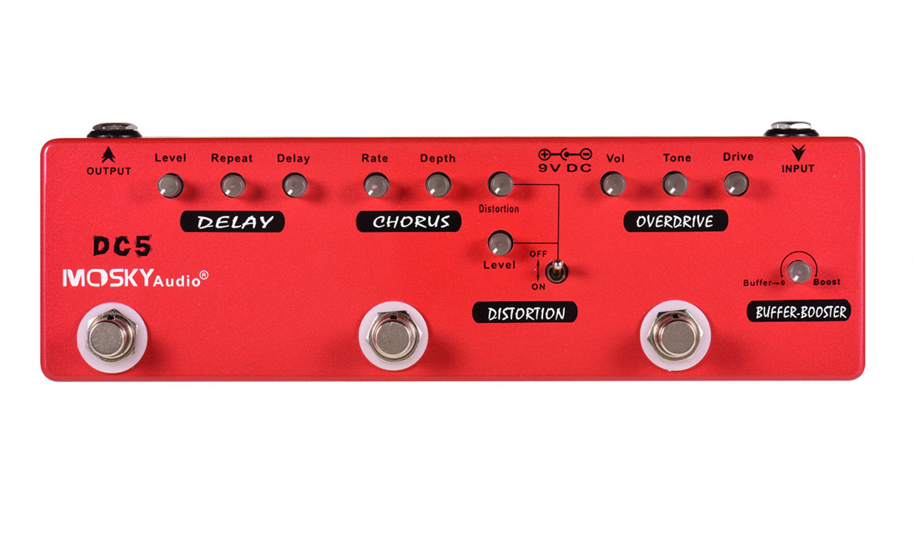 DC5 Multi-Effects Pedal 五合一效果器