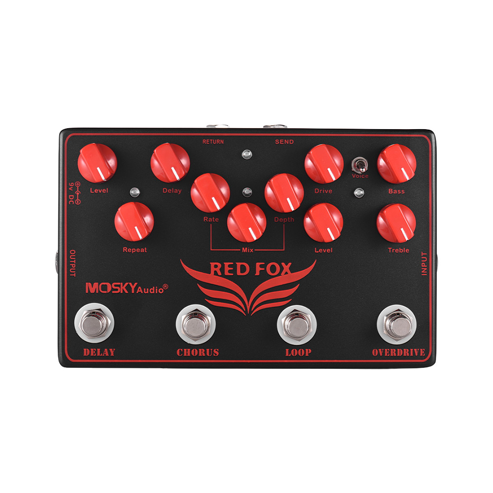 RED FOX_Multi-Effects_Products_mosky pedal