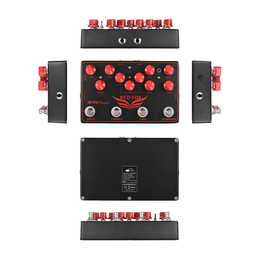RED FOX_Multi-Effects_Products_mosky pedal