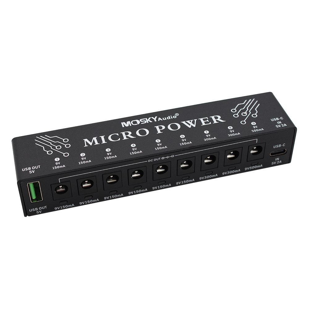 MICRO POWER_Power Supply-Mini_Pedal Power Supply_Products_mosky pedal